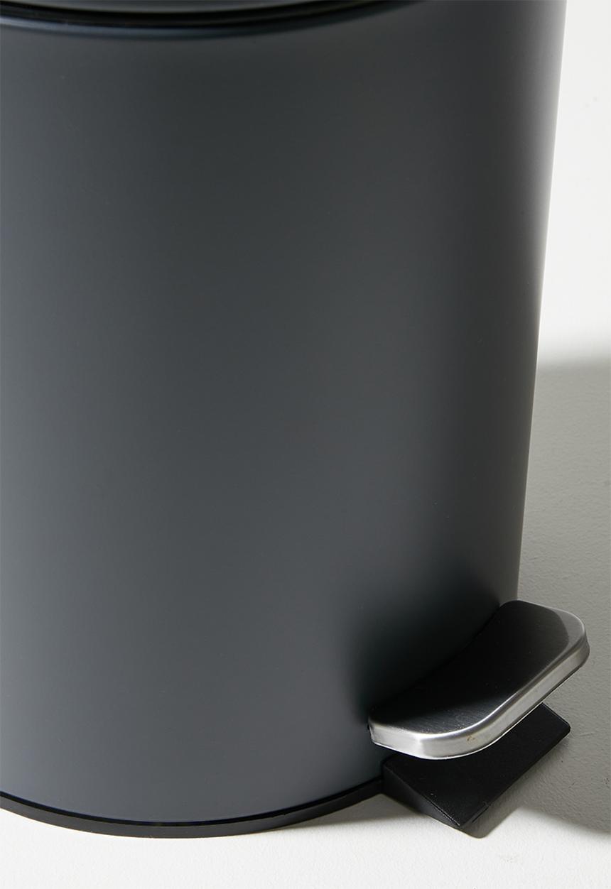 H&S - 3L Pedal Bin Black Matt
