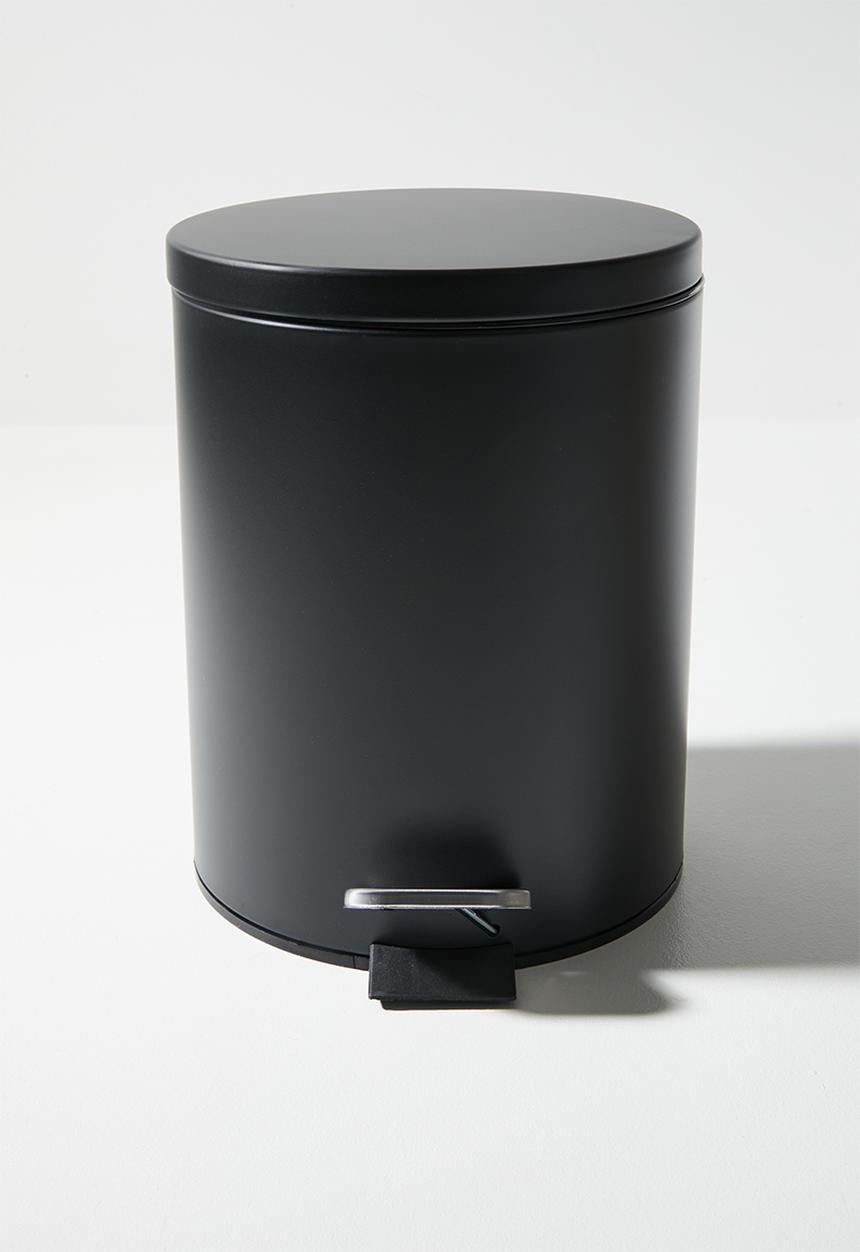 H&S - 3L Pedal Bin Black