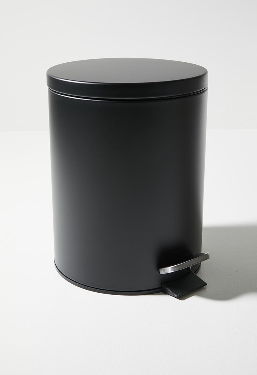 H&S - 3L Pedal Bin Black