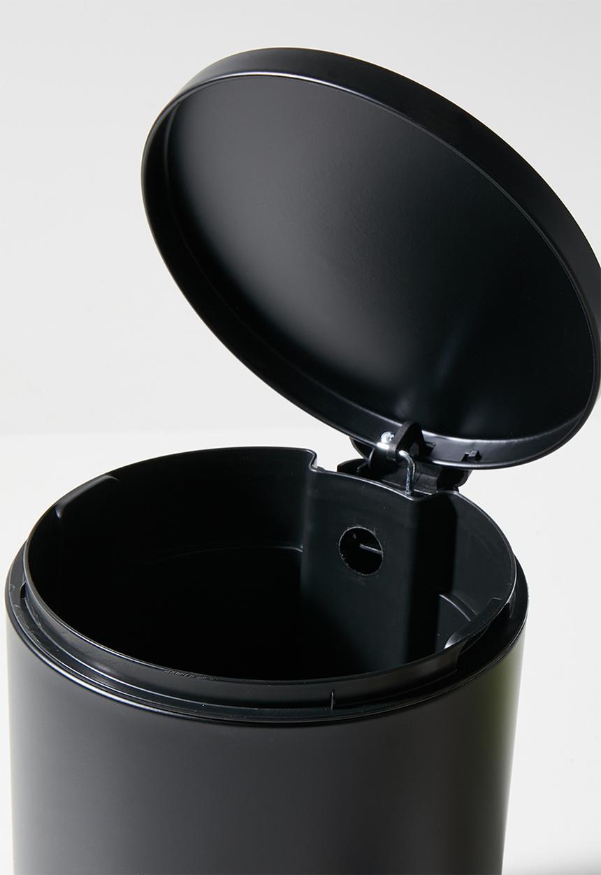 H&S - 3L Pedal Bin Black