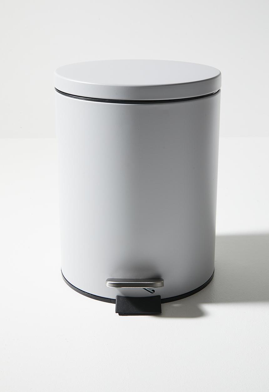 H&S - 3L Pedal Bin Grey