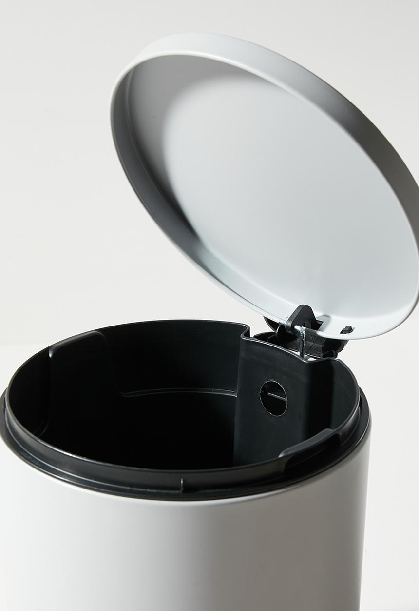 H&S - 3L Pedal Bin Grey