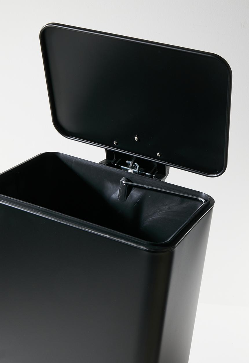 H&S - 30L Pedal bin Powder coated Black