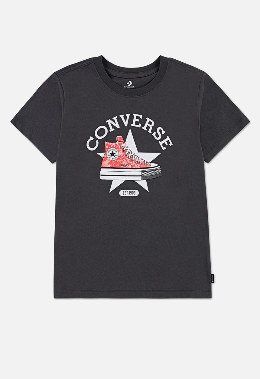 Converse - Cnvg Sneaker Graphic T-shirt - Dark Matter