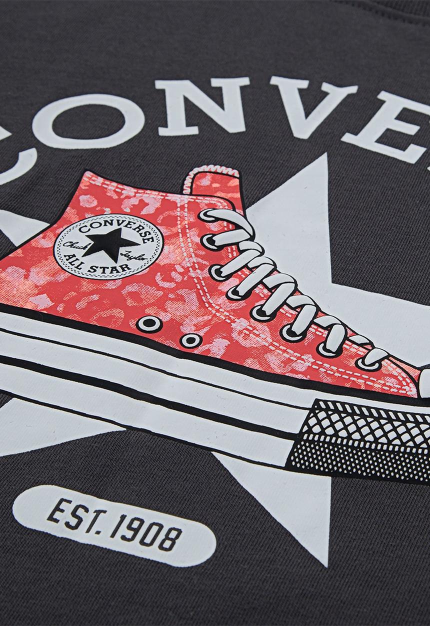 Converse - Cnvg Sneaker Graphic T-shirt - Dark Matter