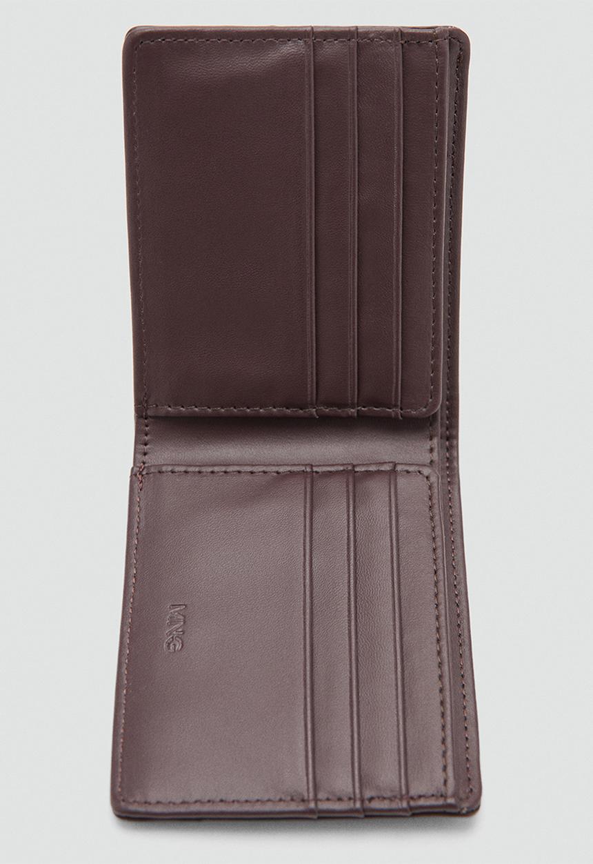 MANGO - Wallet Clasicw - Brown
