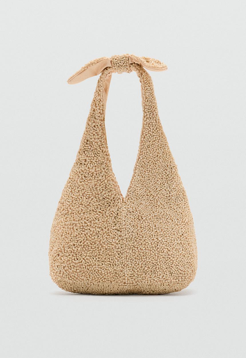 MANGO - Sofia Handbag - Natural
