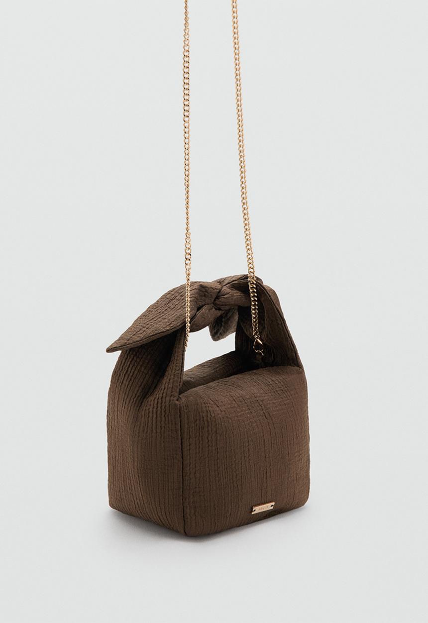MANGO - Heidi Handbag - Brown