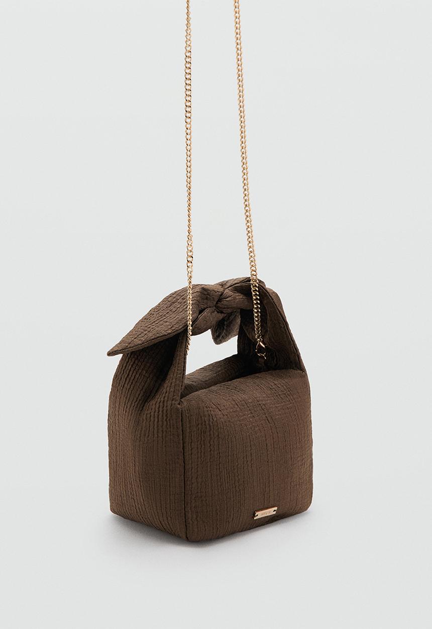 MANGO - Heidi Handbag - Brown