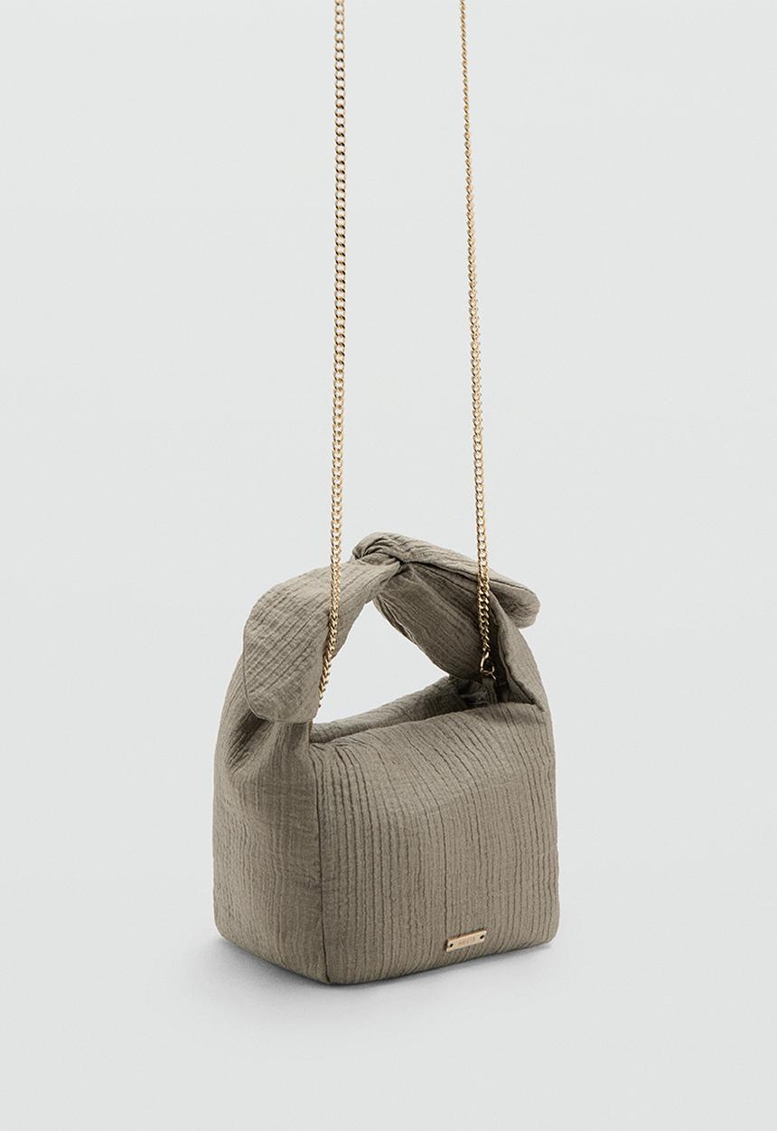 MANGO - Heidi Handbag - Grey