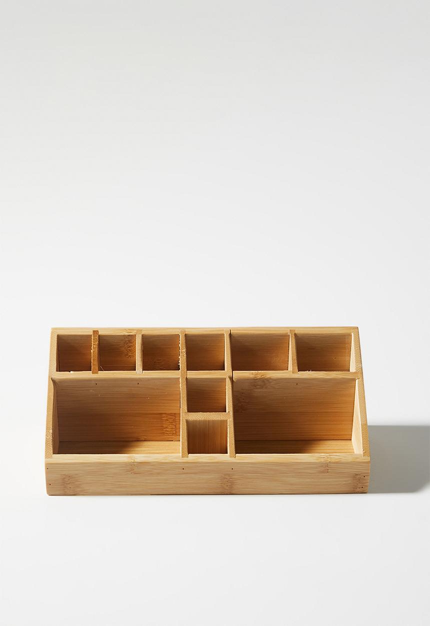 Storage Solutions - Glam Lrg Make-Up Organizer - Natural