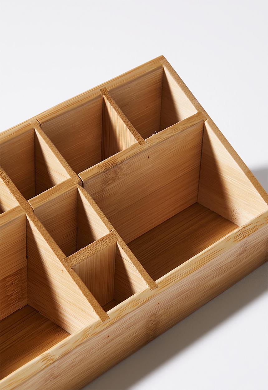 Storage Solutions - Glam Lrg Make-Up Organizer - Natural