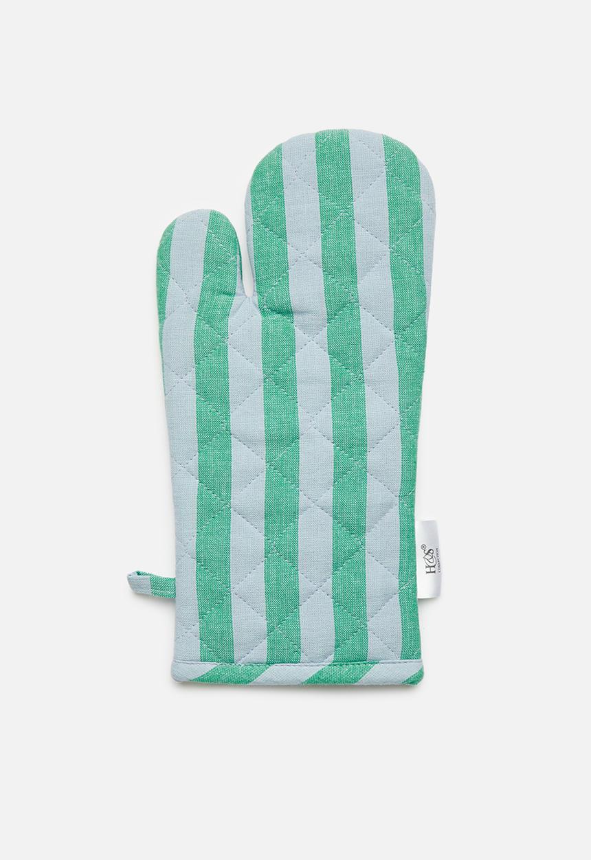 Excellent Houseware - Spring oven glove - Blue