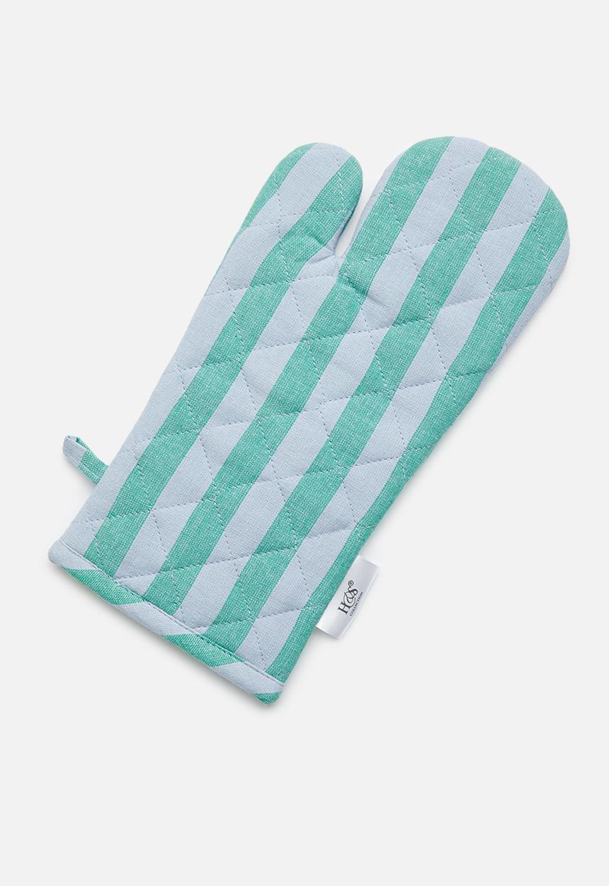Excellent Houseware - Spring oven glove - Blue