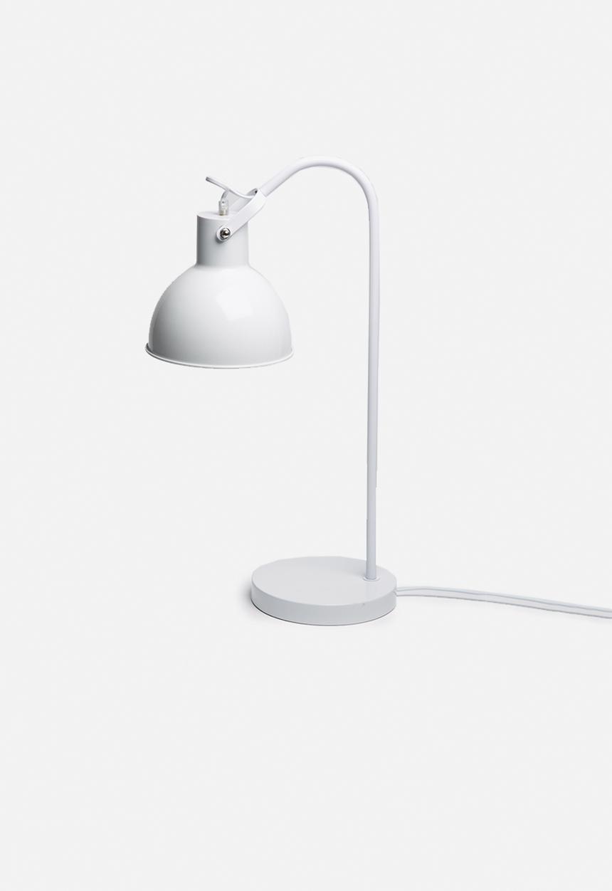 Sixth Floor - Lauren desk lamp - white