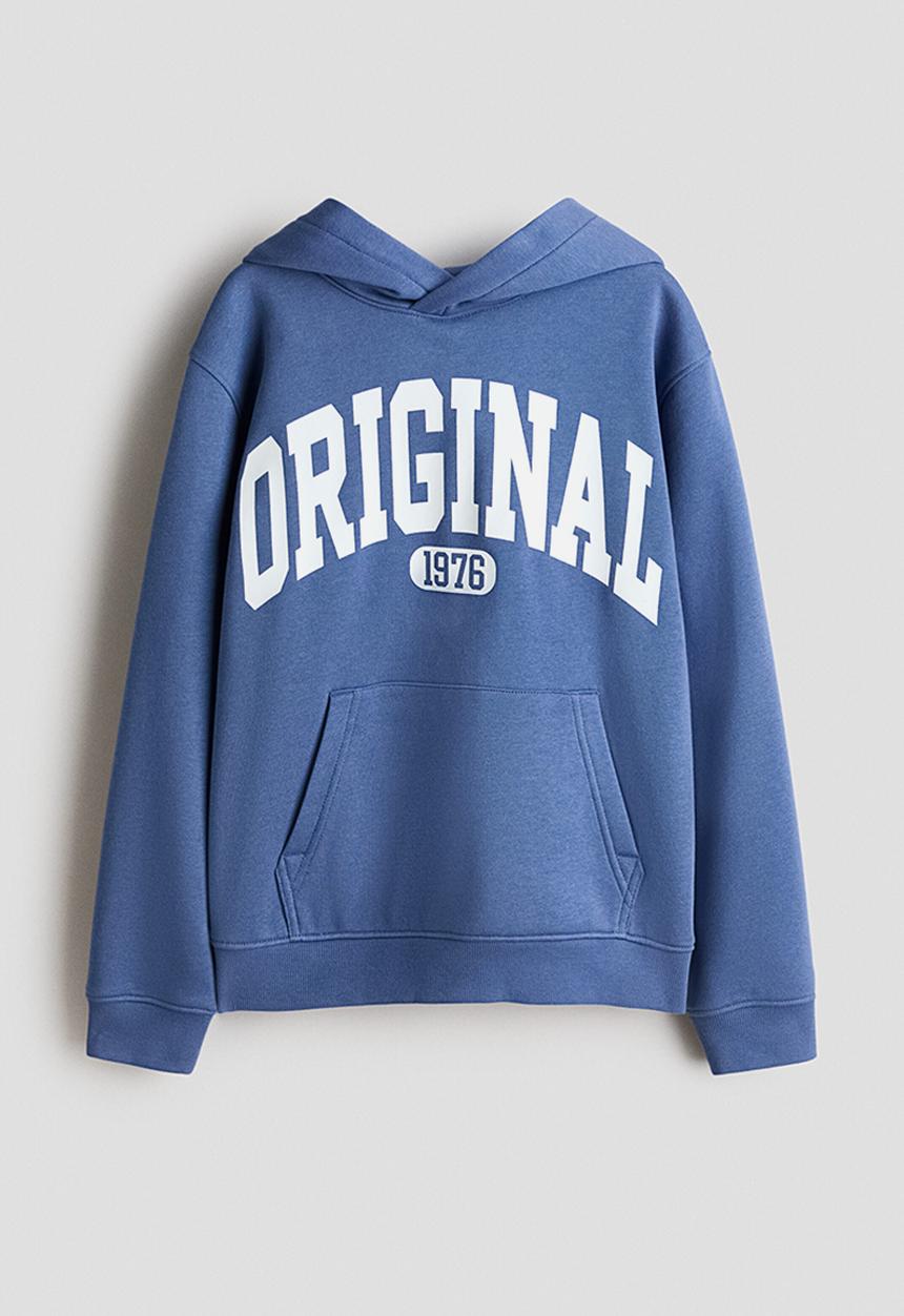 H&M - Hoodie - blue/original