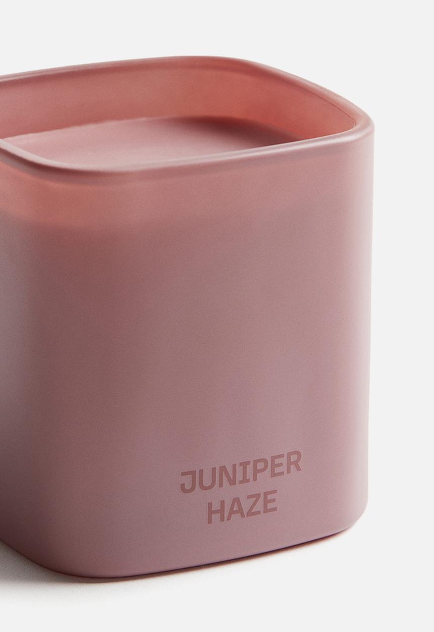 H&M - Scented candle in glass holder - juniper haze