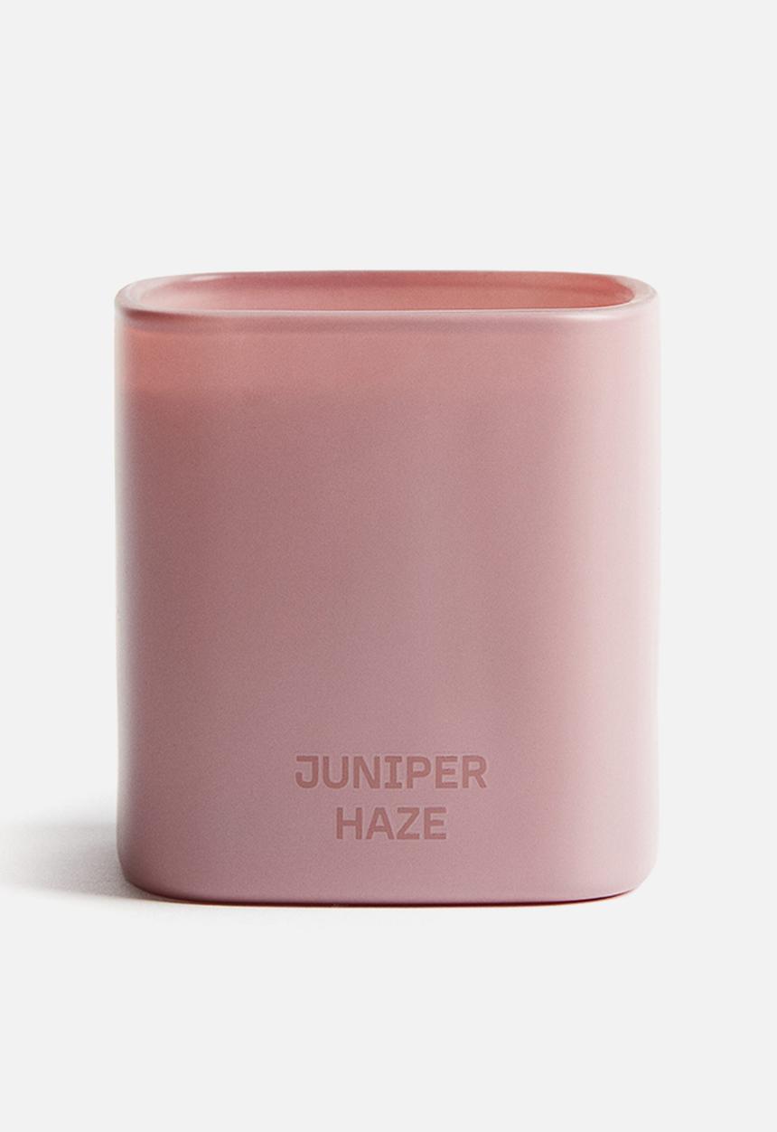 H&M - Scented candle in glass holder - juniper haze