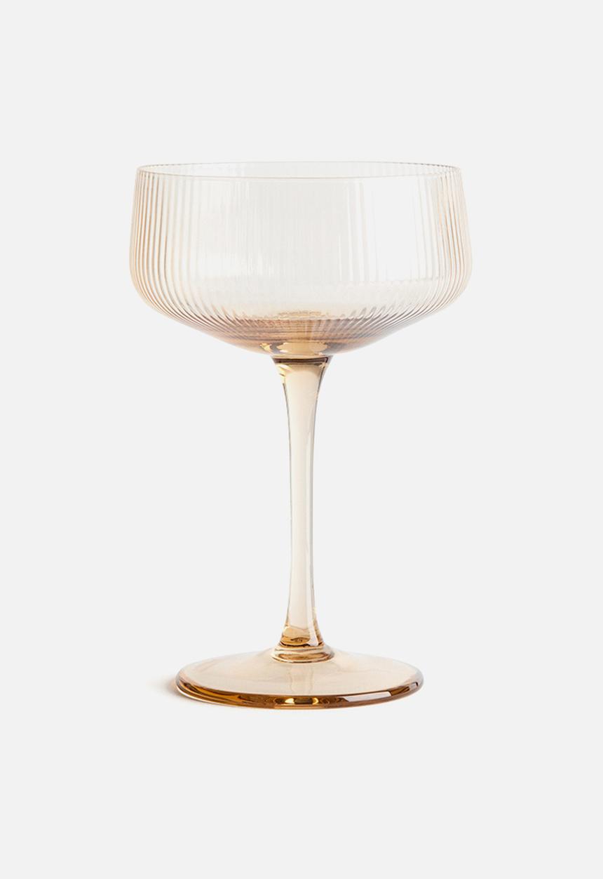 H&M - Fluted coupe - beige