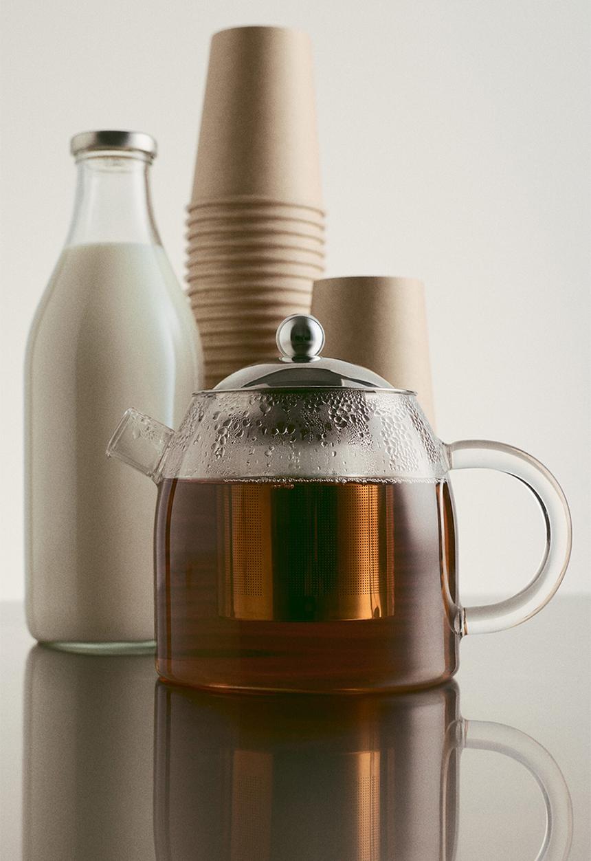 H&M - Glass teapot - clear glass
