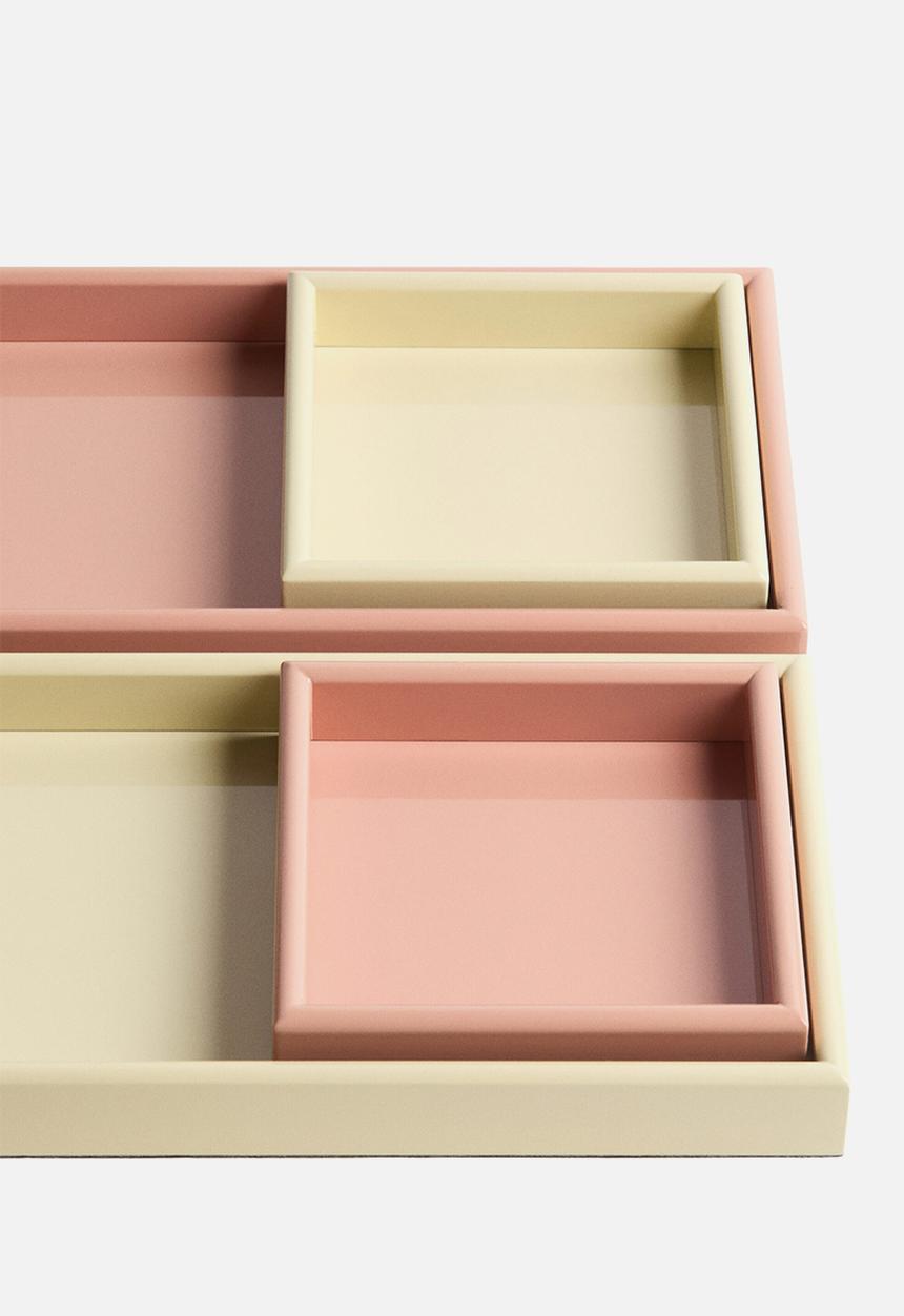 H&M - Rectangular tray - pink