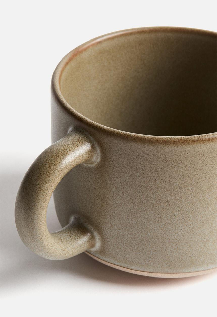 H&M - Reactive-glaze stoneware mug - beige