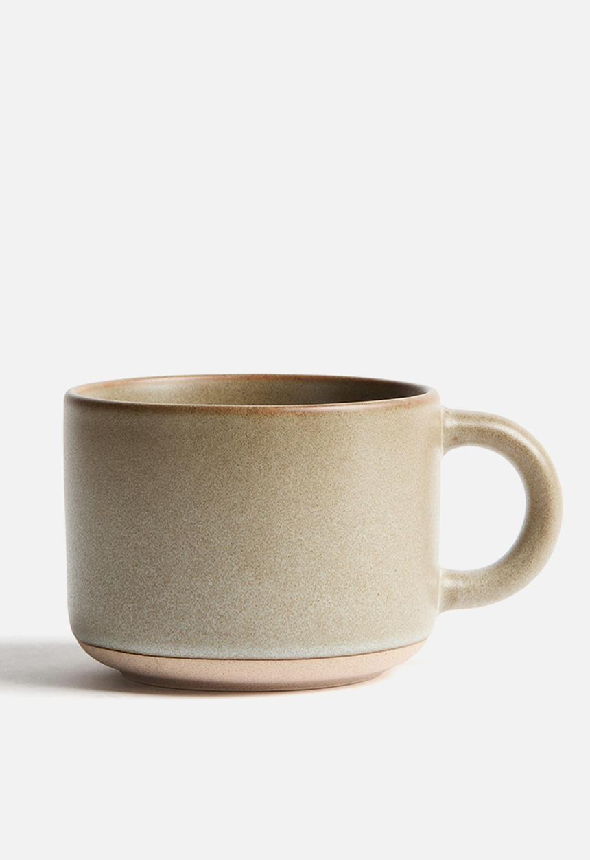 H&M - Reactive-glaze stoneware mug - beige