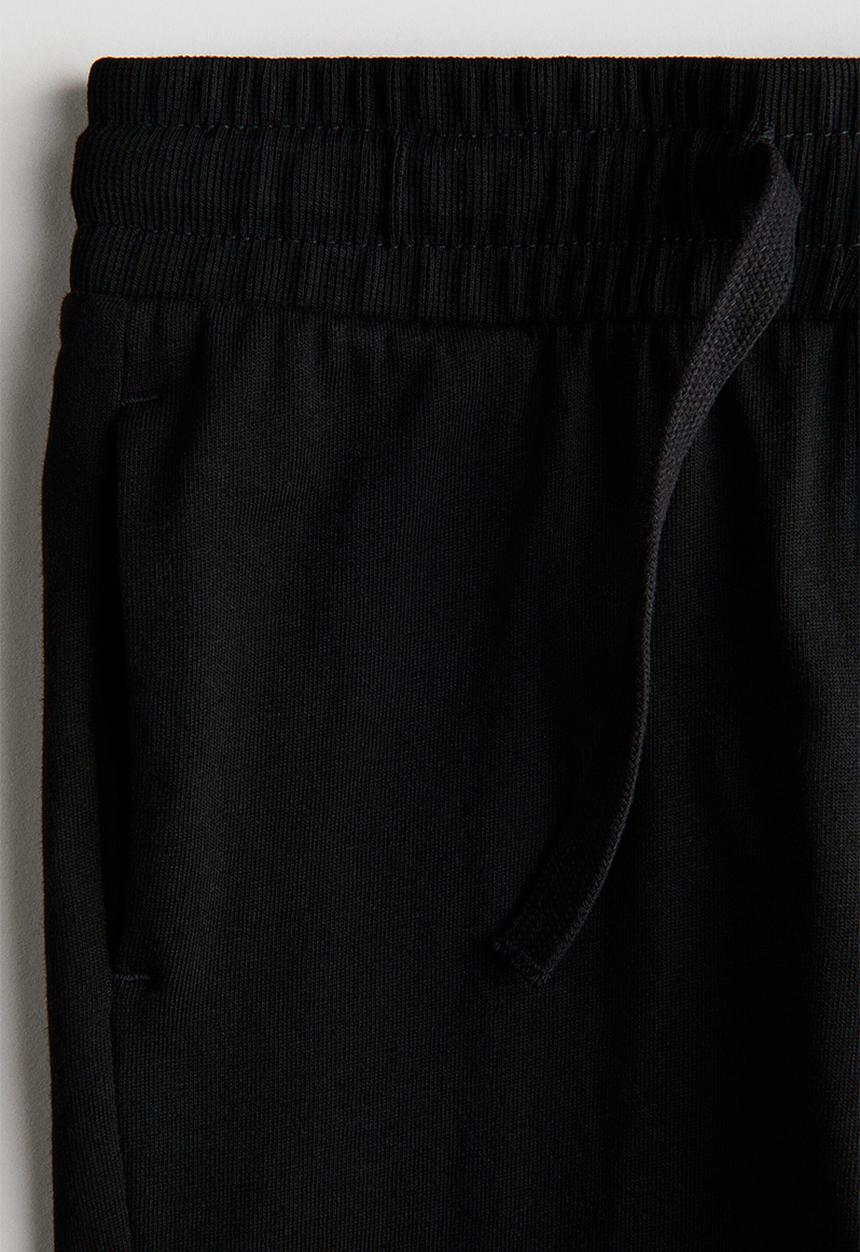 H&M - Jersey joggers - black