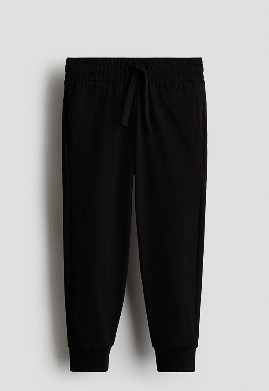 H&M - Jersey joggers - black