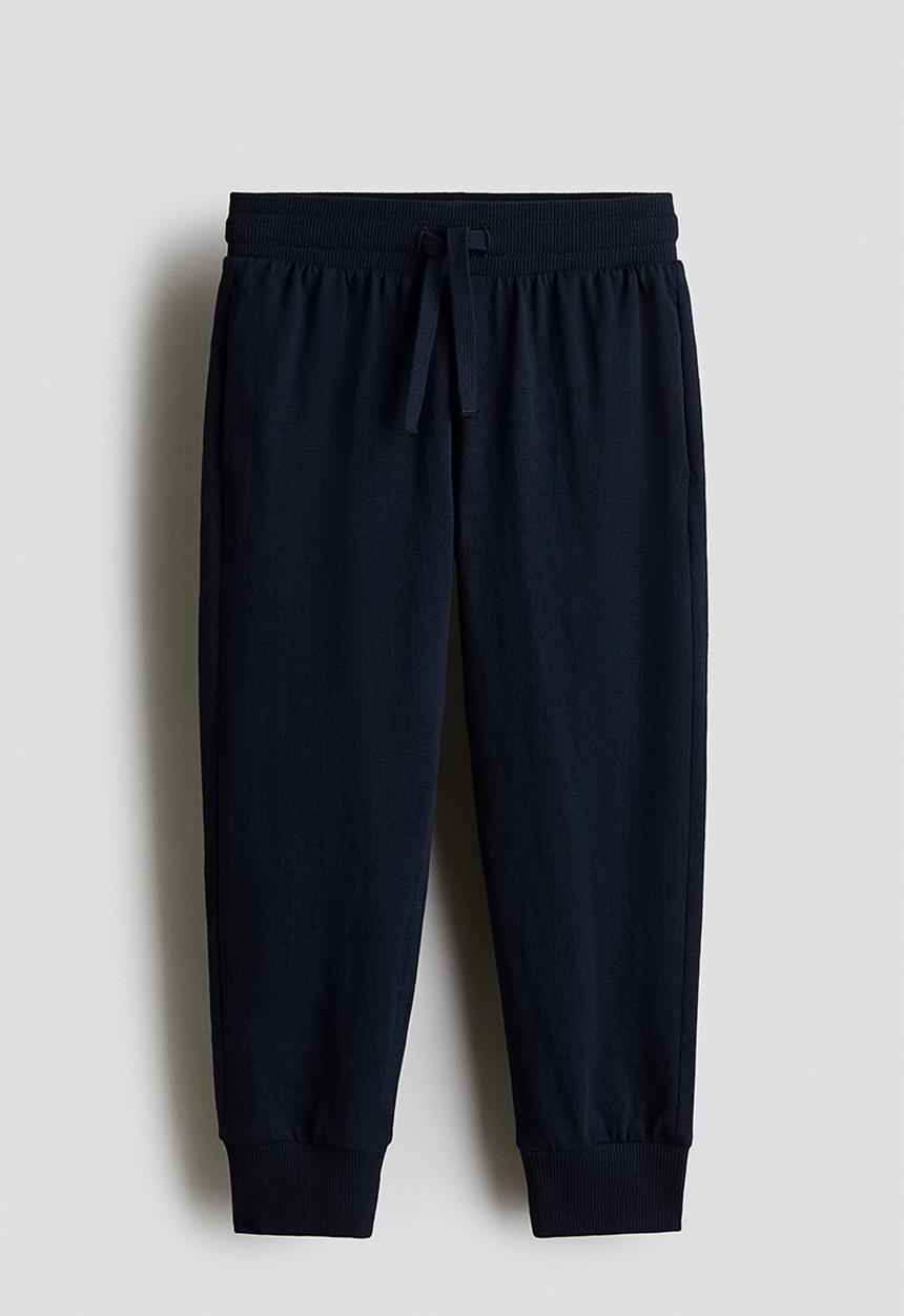 H&M - Jersey joggers - navy blue