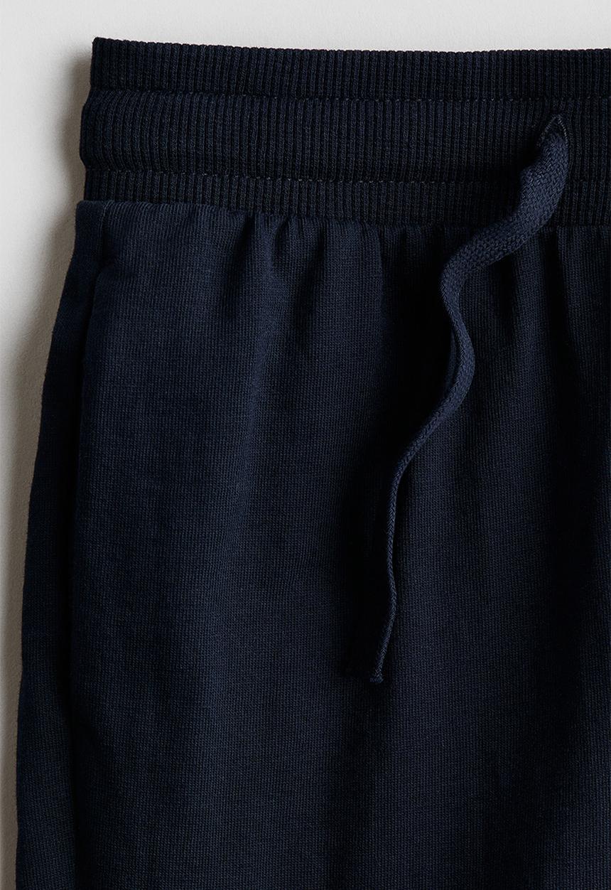 H&M - Jersey joggers - navy blue