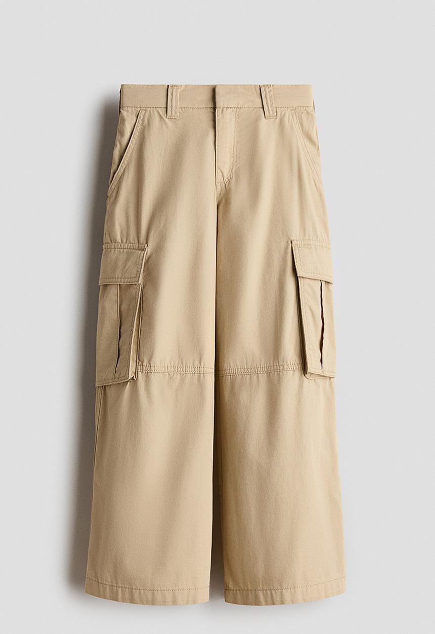 H&M - Cargo trousers - beige