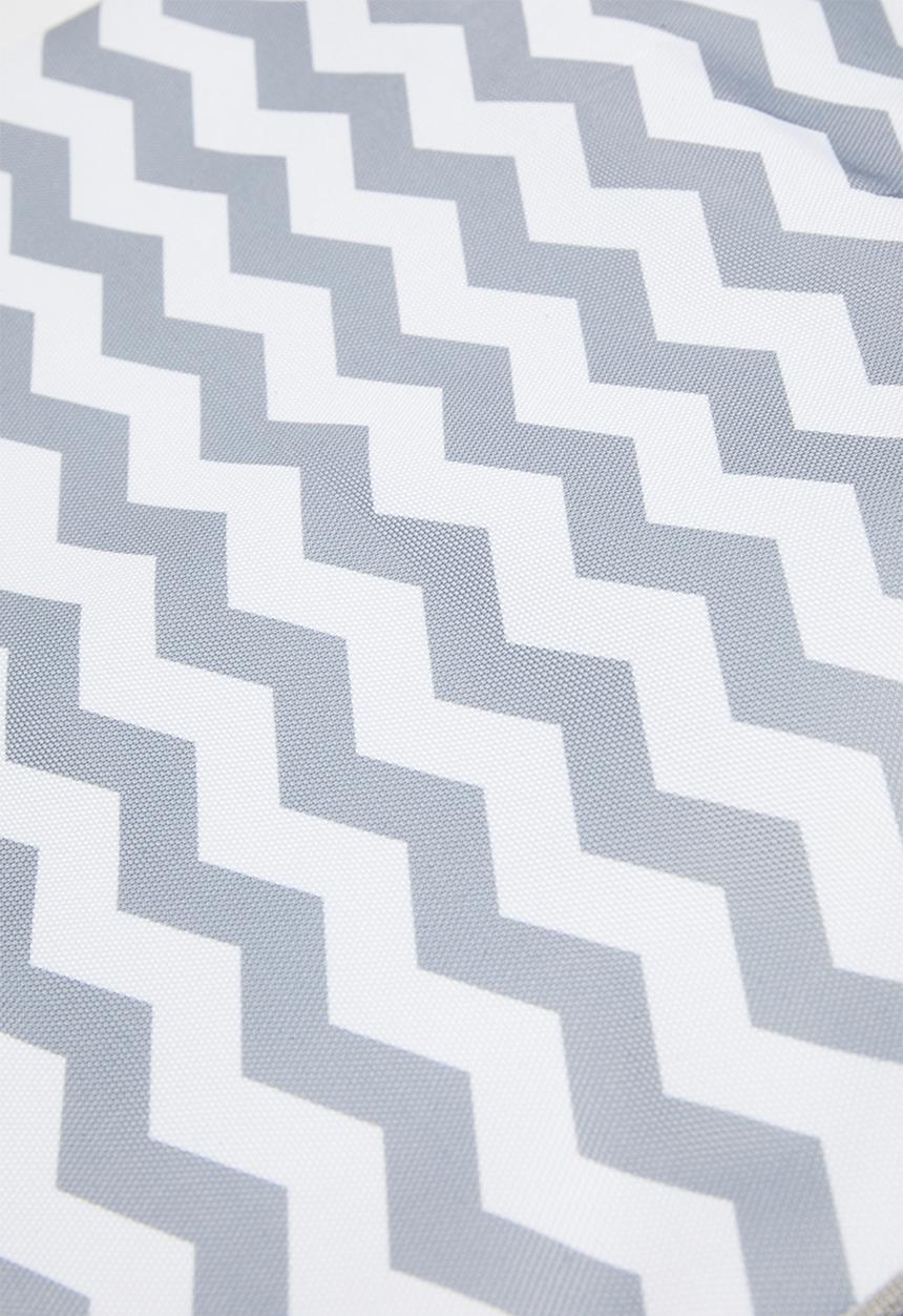 Pop Candy - Foldable diaper changing mat - grey chevron