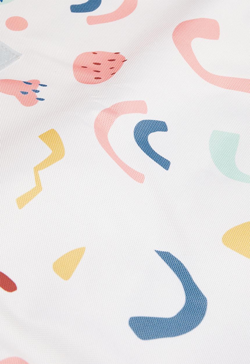 Pop Candy - Foldable diaper changing mat - light pink/multi