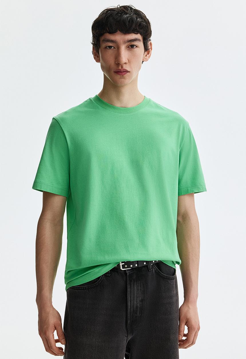 H&M - Regular fit t-shirt - green