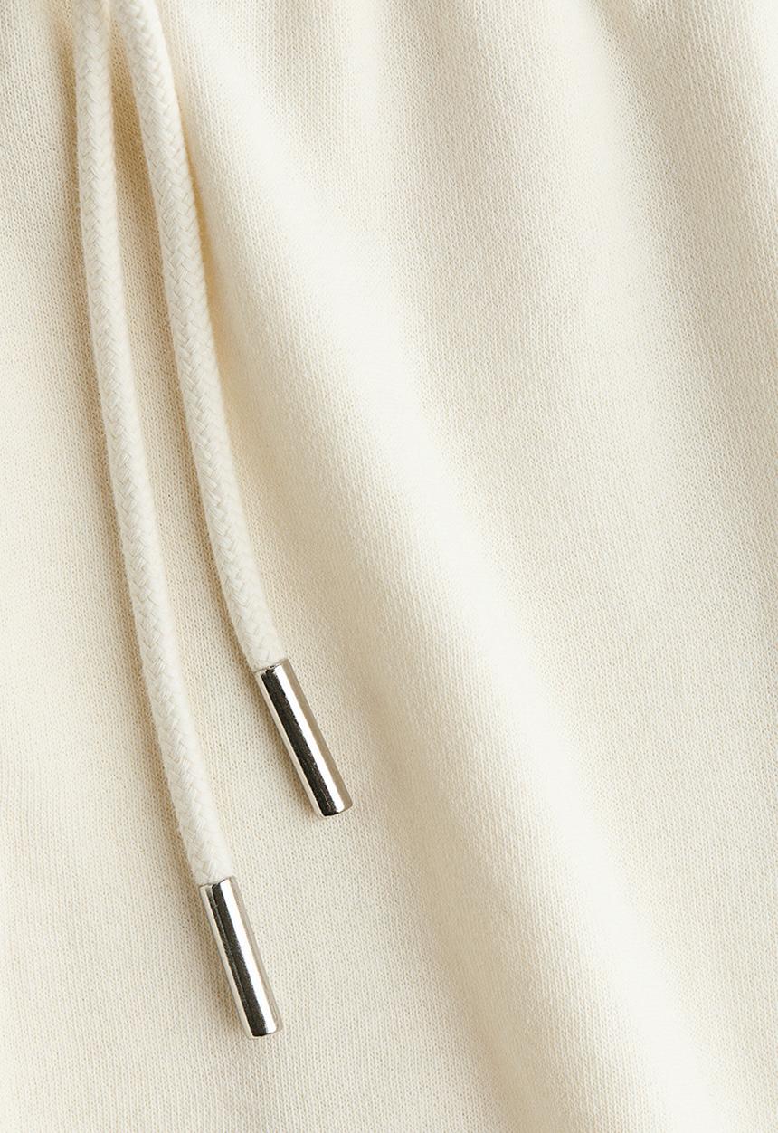 H&M - Sweatshirt shorts - white