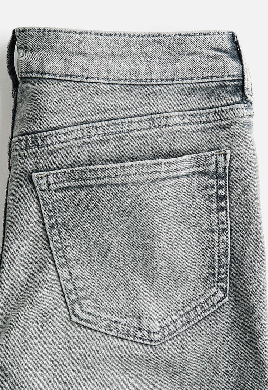 H&M - Flared low jeans - washed grey