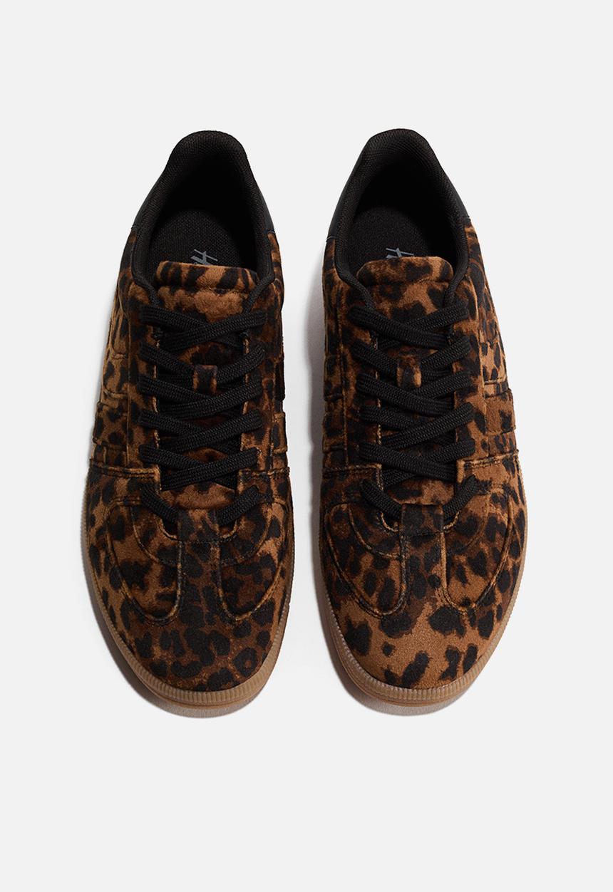 H&M - Trainers - brown/leopard print