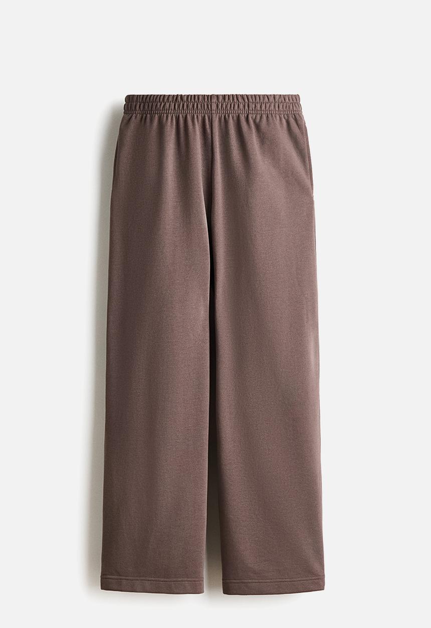 H&M - Sweatpants - dark mole