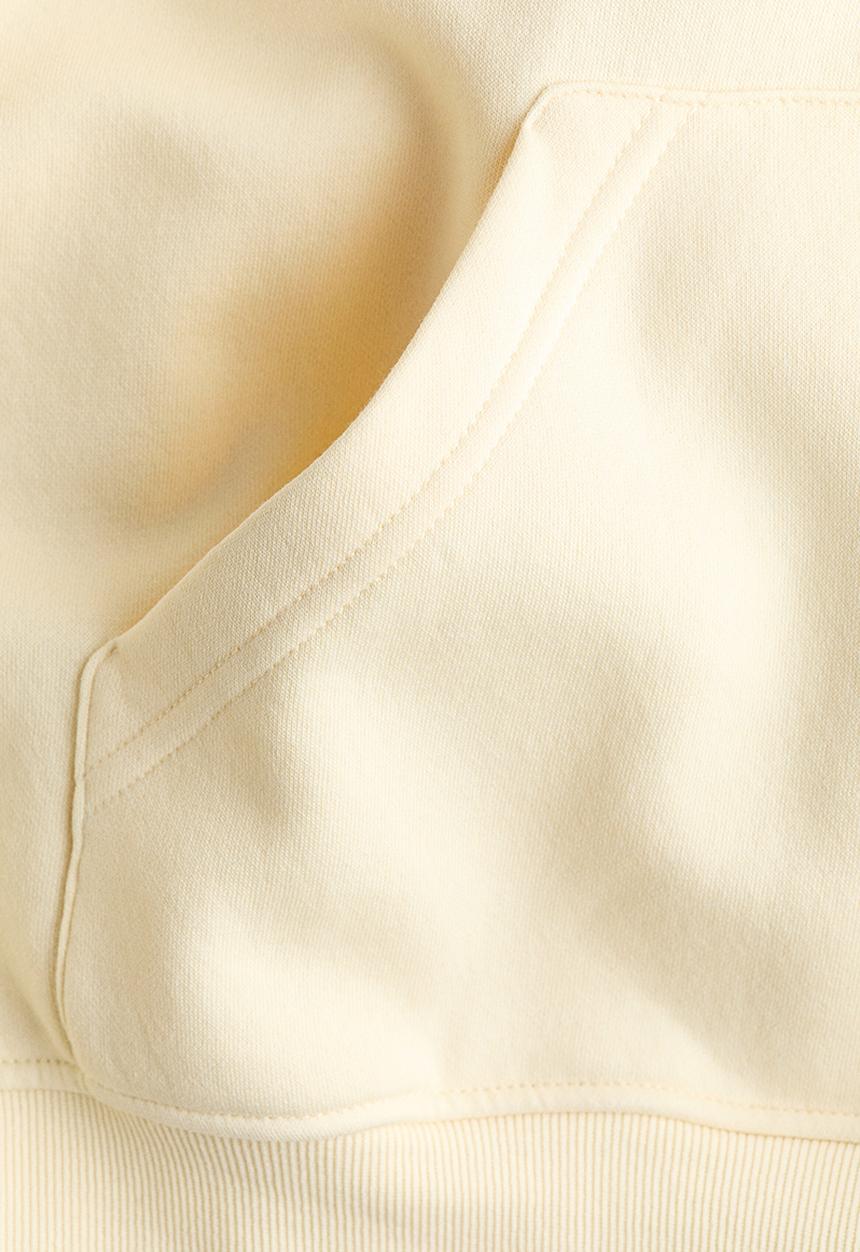 H&M - Hoodie - light yellow