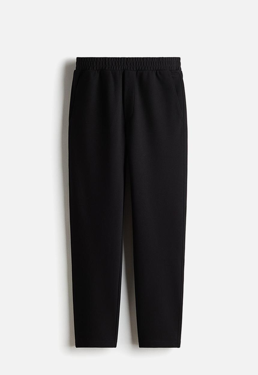 H&M - Regular fit joggers - black