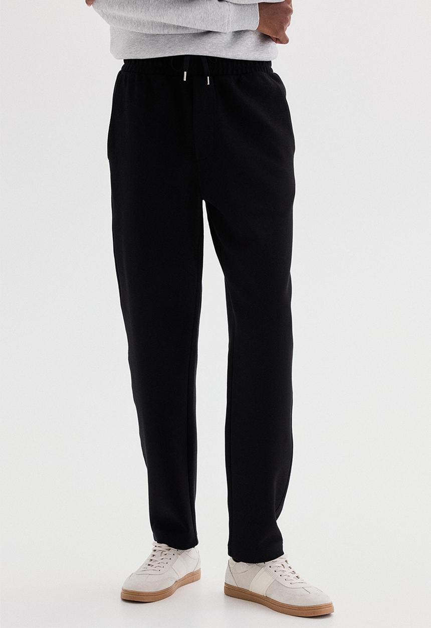 H&M - Regular fit joggers - black