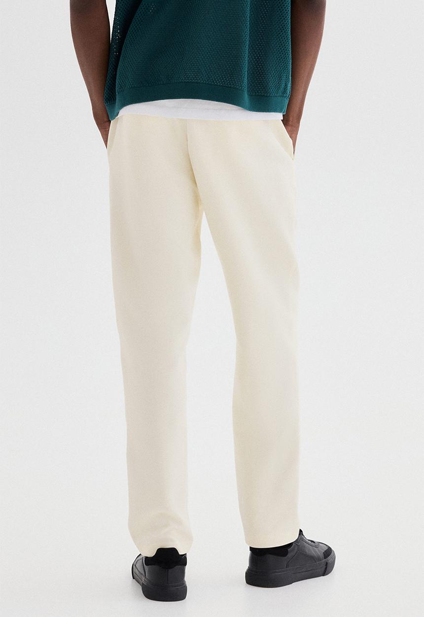 H&M - Regular fit joggers - cream