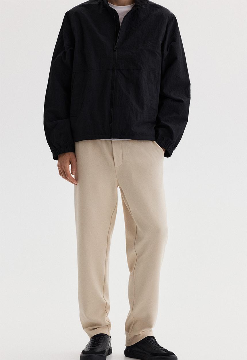 H&M - Regular fit joggers - light beige