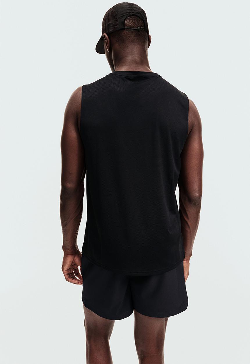 H&M - Regular fit sports vest top with drymove - black