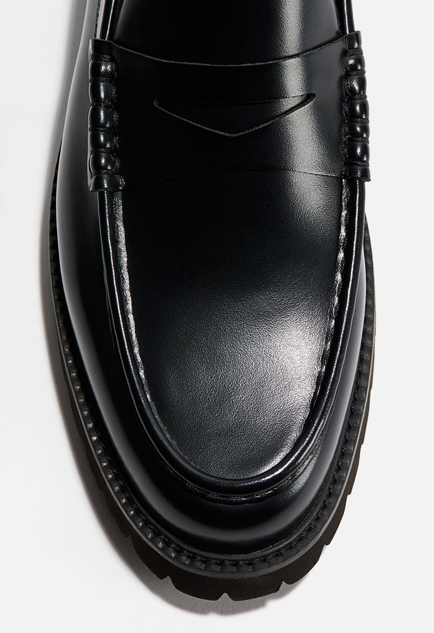 H&M - Penny loafers - black