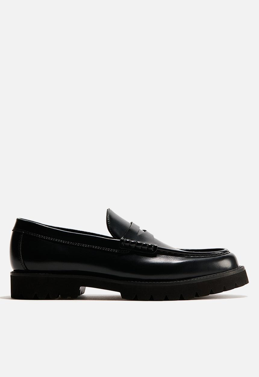 H&M - Penny loafers - black