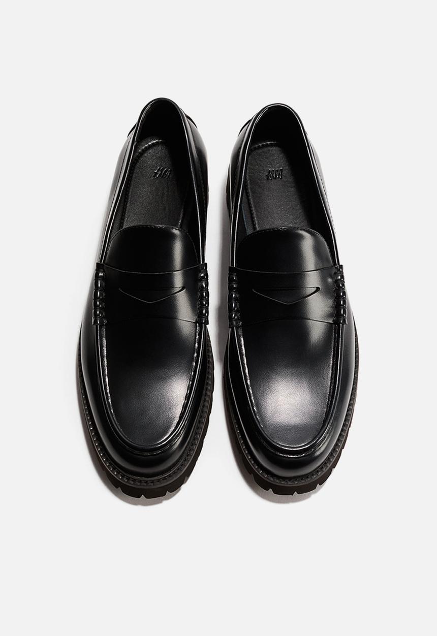 H&M - Penny loafers - black