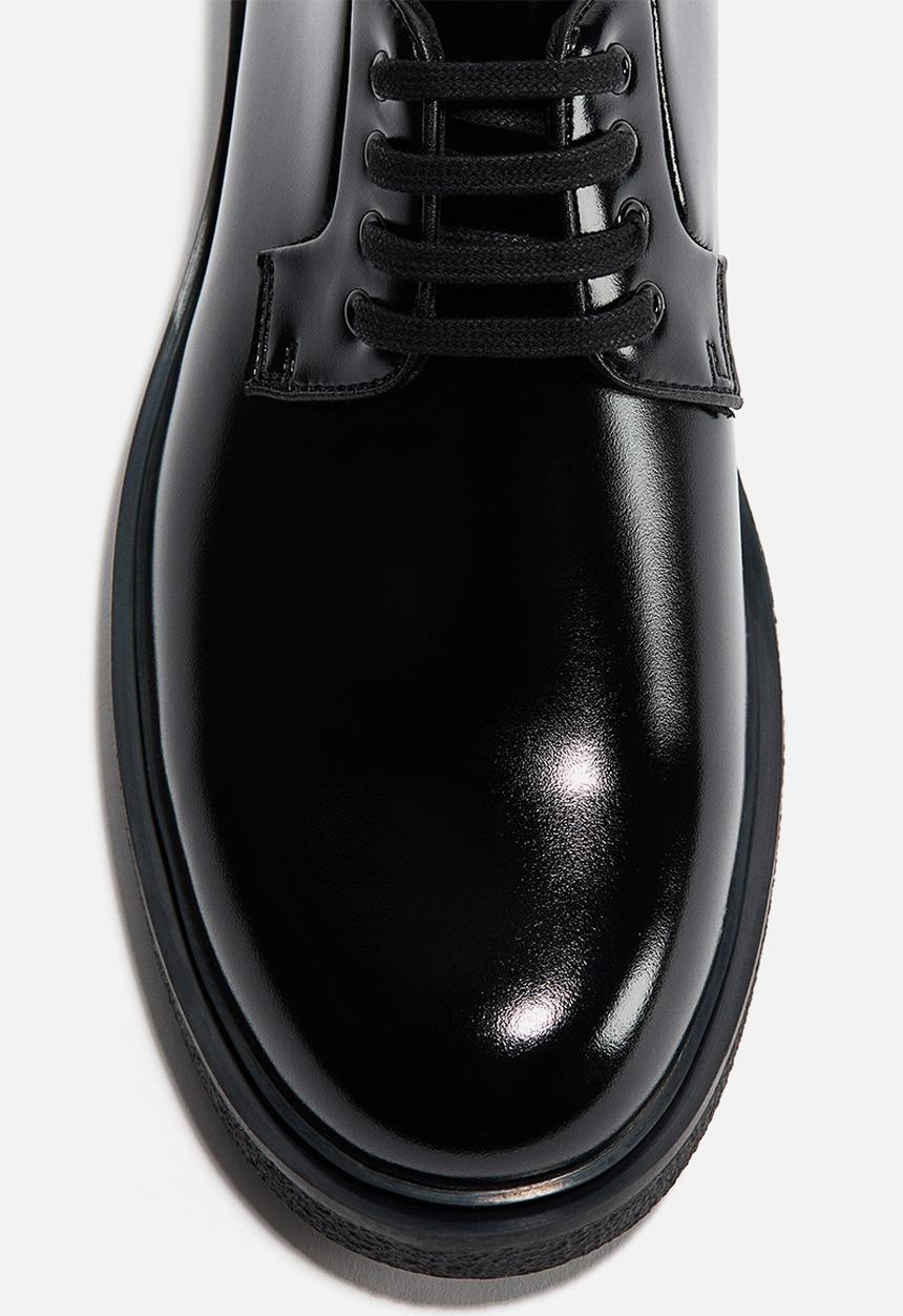 H&M - Blucher shoes - black