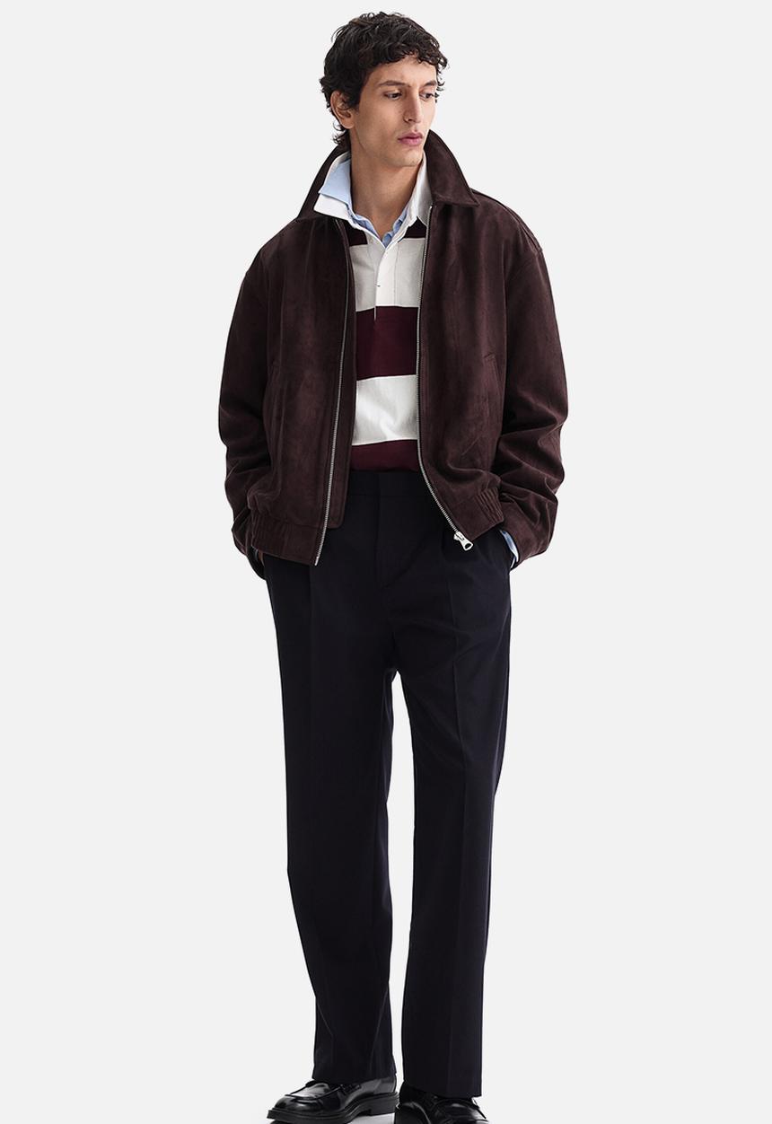 H&M - Collared jacket - dark brown